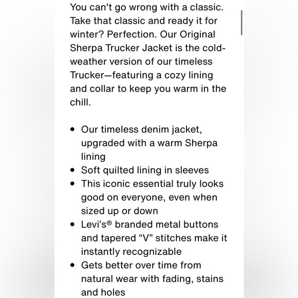 Levi’s Sherpa trucker denim jacket - Picture 6 of 9